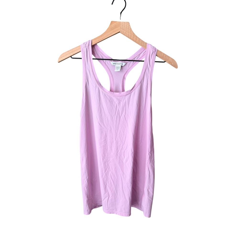 Athleta Women's Ultimate Scoop Neck Tank Top Pink Medium